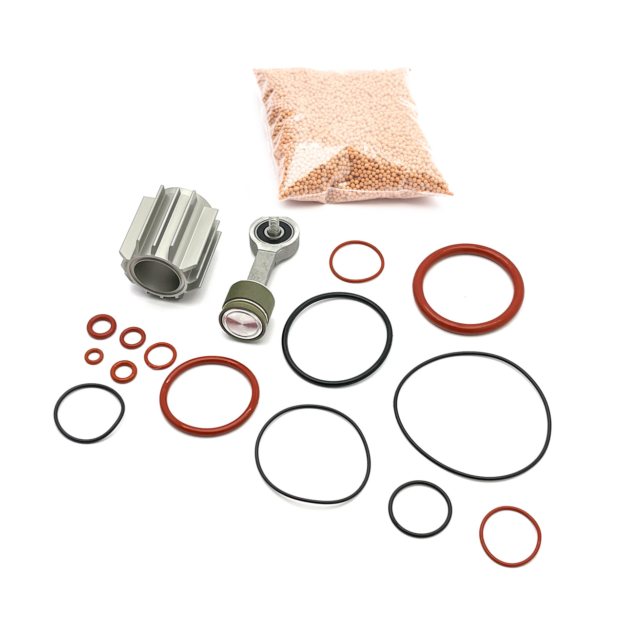 Ремкомплект компресора пневмопідвіски Land Rover Discovery 3, 4 та Range Rover L320, L322 Hitachi, фото 1