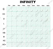 Вії INFINITY 20 ліній M 0.085 (6мм), фото 5