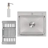 Кухонна мийка Zerix H5045 3.0/1.2 мм Brush