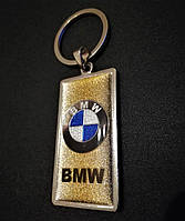 Автомобильный брелок BMW (металлический со вставкой)