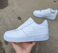 БІЛІ кросівки Nike air force 1 чоловічі унісекс нафк аір форс, фото 4