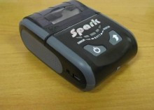 Мобільний чековий принтер SPARK — RPP200 BWU, фото 1