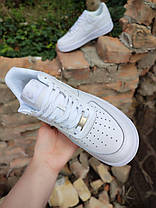 БІЛІ кросівки Nike air force 1 чоловічі унісекс нафк аір форс, фото 5