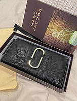 Женский кошелёк марк джейкобс черный Marc Jacobs красивый стильный кошелёк