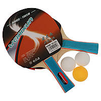 Набор для настольного тенниса 2 ракетки, 3 мяча WEINIXUN MT-252