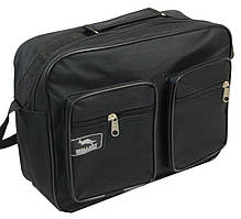 Чорна чоловіча сумка з поліестеру Wallaby 2611