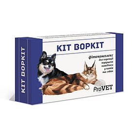 ProVet Кіт Воркіт фітокомплекс для корекції порушень поведінки у котів та собак 3х5мл