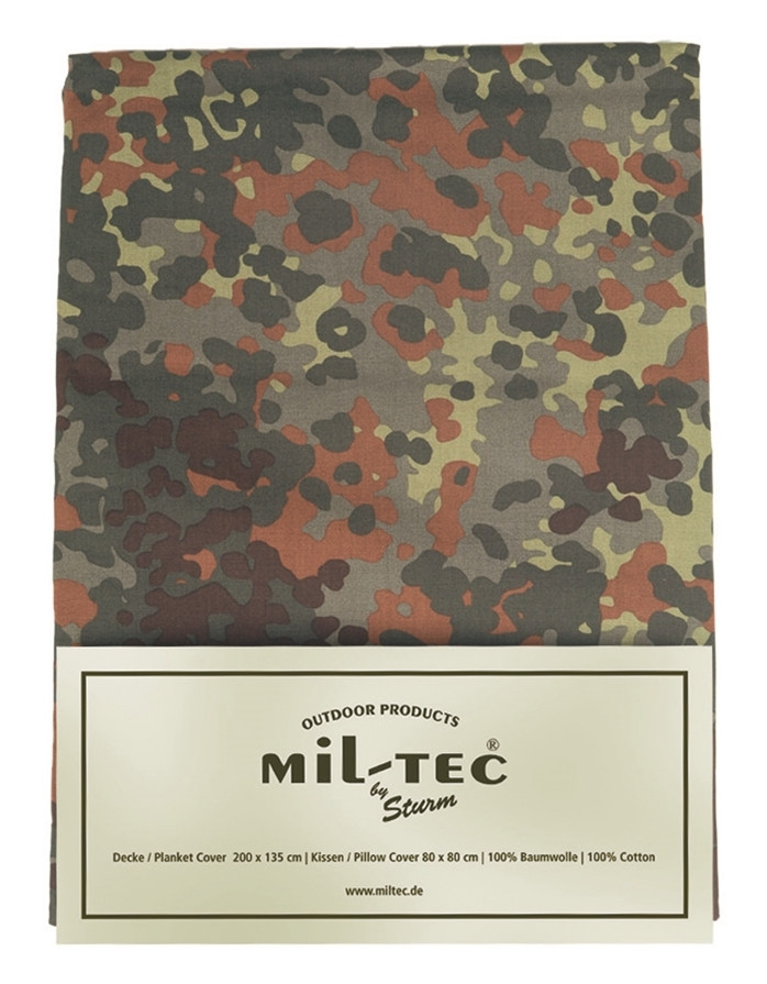 Комплект постільної білизни підковдра 135 x 200 см подушка 80 x 80 см Mil-tec FLECKTARN 14410021-, фото 1