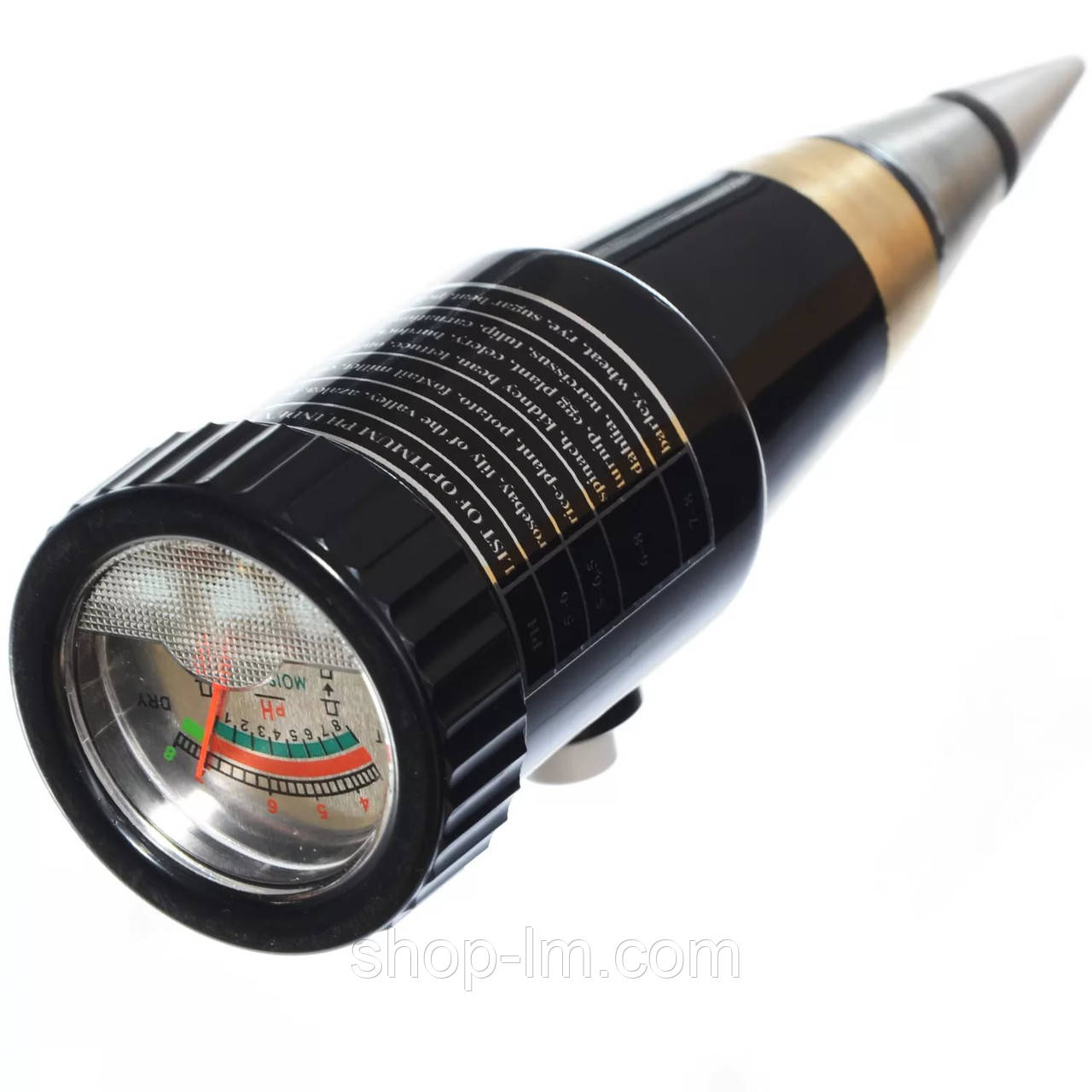 Аналізатор грунту ZD-05 (РН: 3-8; RH: 10-80%) для вимірювання кислотності і вологості, фото 1