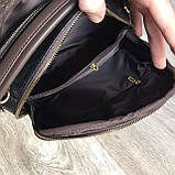 Стильна жіноча міні сумка через плече. Маленька сумочка клатч екокожа модна і стильна, фото 7