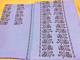 Комплект заготовок для вишивки сімейний. Тканина — домоткане полотно, фото 4