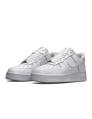 Кросівки Nike air force 1 білі чоловічі унісекс нафк аір форс, фото 6