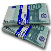 Гроші бутафорія сувенірні номінал 100 Євро