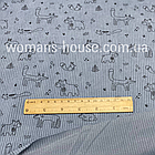 Тканина Мікровельвет тваринний принт Дитячий, фото 2