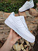 Кросівки Nike air force 1 білі чоловічі унісекс нафк аір форс, фото 8