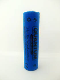 Акумулятор літій-іонний Quantum Li-ion ICR18650, 3000 mAh, 0.5-1С, 1 шт./пач.