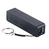 Корпус power bank 18650х1 USB чорний