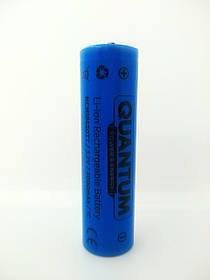Акумулятор літій-іонний Quantum Li-ion ICR18650, 3350 mAh, 0.5-3С, 1 шт./пач.