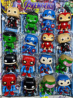 ОПТ/ДРОП!! .Игрушки, супергерои Marvel «Avengers» на планшетке 16 шт