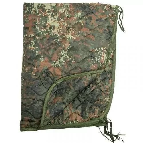 Підкладка для пончо, ковдра, килимок для сну Mil-Tec Liner flecktarn 14425021-