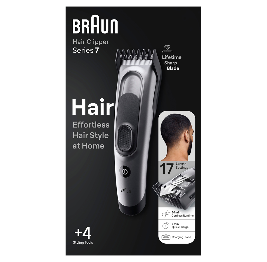 Машинка для стрижки Braun Series 7 HC7390