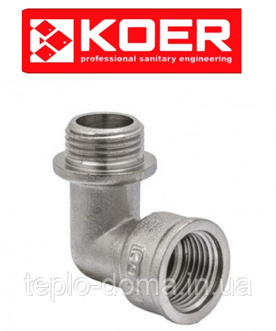 Кут (коліно) 1" НВ KOER KF.L10F (Чехія)