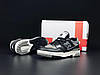 Чоловічі кросівки New Balance 550 Black White Khaki взуття Нью Беланс чорні хакі білі шкіряні спортивні весна осінь, фото 4