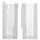 Паперовий Пакет Білий з прозорою вставкою 310х160х80 мм, фото 2
