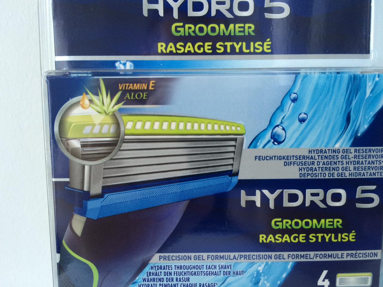 Набор для бритья мужской Wilkinson Sсhick Hydro 5 Groomer (Шик Вилкинсон Грумер тример + 5 катриджей) Германия - фото 2 - id-p330902167