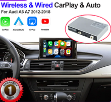 Бездротовий автомобільний модуль Apple Carplay Android Auto AI Box Audi A6 A7 2012-2018 RMC System