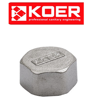 Заглушка 1/2" ВР KOER KF.P06F (Чехія)