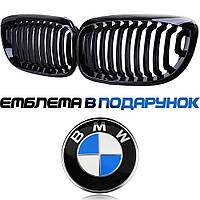 Решетка радиатора BMW E46/2003-2005. Купе рестайлинг черный глянец