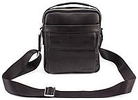 Чёрная брендовая сумка-барсетка Marco Coverna 7706-1A black Отличное качество