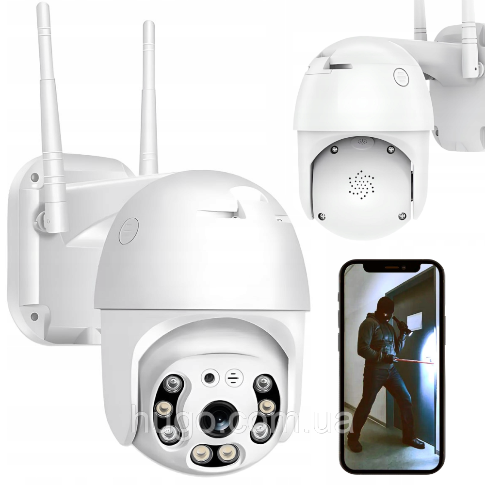 Вулична WIFI камера 2mp, CAMERA YCC365 / IP камера відеоспостереження / Вайфай камера