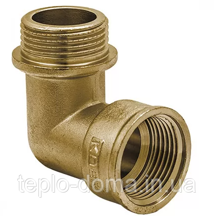 Кут 1/2" НВ Koer KF.L06MF.WN без нікелю