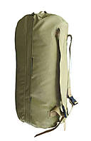 Рюкзак баул 60 л Койот з клапаном