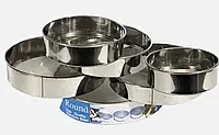 Набор металлических сит 6шт. разного диаметра Round Strainer