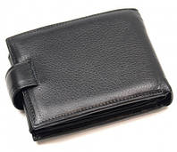 Чёрный кожаный портмоне Marco Coverna 3033-1 Отличное качество