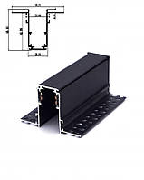 Магнітний трек під шпаклівку перфорований 25мм