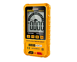 Мультиметр INGCO DM6012 (DC/AC — 600V; 40MΩ; 200kHz; NCV; Продзвінка) True RMS. Польща