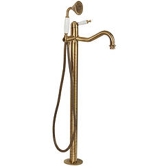 Бронзовий підлоговий змішувач для ванни Bugnatese Oxford 6360