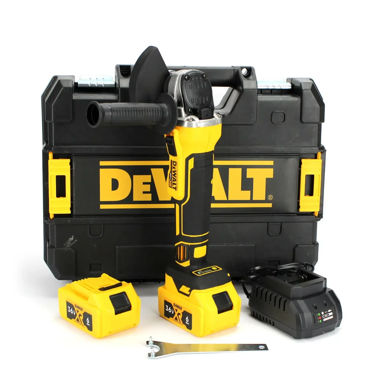 Акумуляторна болгарка DeWalt DCG409P2 36V 6Ah 125мм з регулятором обертів | Кутова шліфувальна машина | КШМ