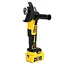 Акумуляторна болгарка DeWalt DCG409P2 36V 6Ah 125мм з регулятором обертів | Кутова шліфувальна машина | КШМ, фото 4