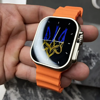 Смарт годинник L8 Ultra Amoled Max 1:1 Apple Watch 49 mm. гарна якість, дзвінки, NFC, повідомлення