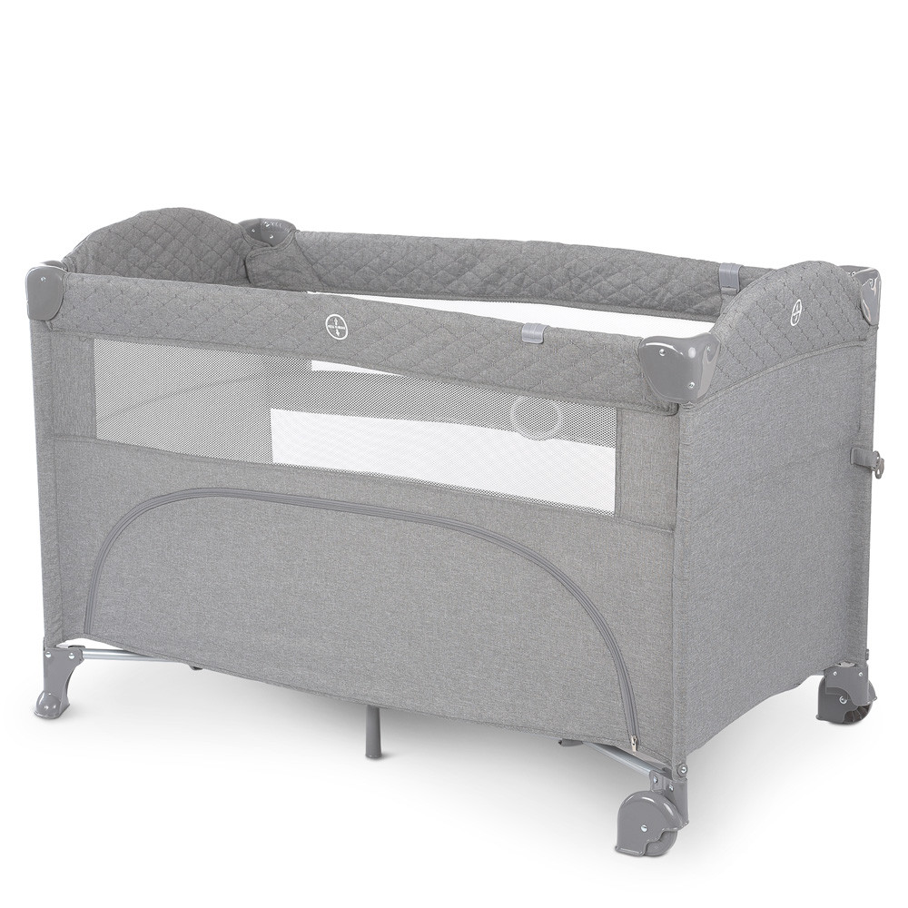 Манеж дитячий El Camino ME 1098 UNITY Perfect Gray ігровий манеж, фото 1