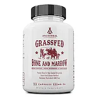 Ancestral Supplements Grassfed Fed Beef Bone and Marrow / Кістковий мозок 180 капсул