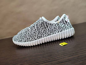 ЗНИЖКА! 40р (25 см) Літні кросівки Yeezy Boost чоловічі із буст, фото 3