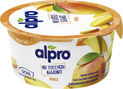 Десерт соєвий з манго без цукру Alpro,135 г