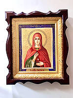 Ікона Свята Мучениця Анастасія, (писвана на дереві,кіот вільха) розмір 26x29
