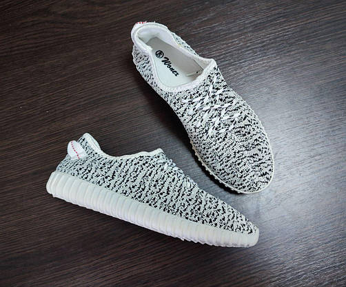 ЗНИЖКА! 40р (25 см) Літні кросівки Yeezy Boost чоловічі із буст, фото 6